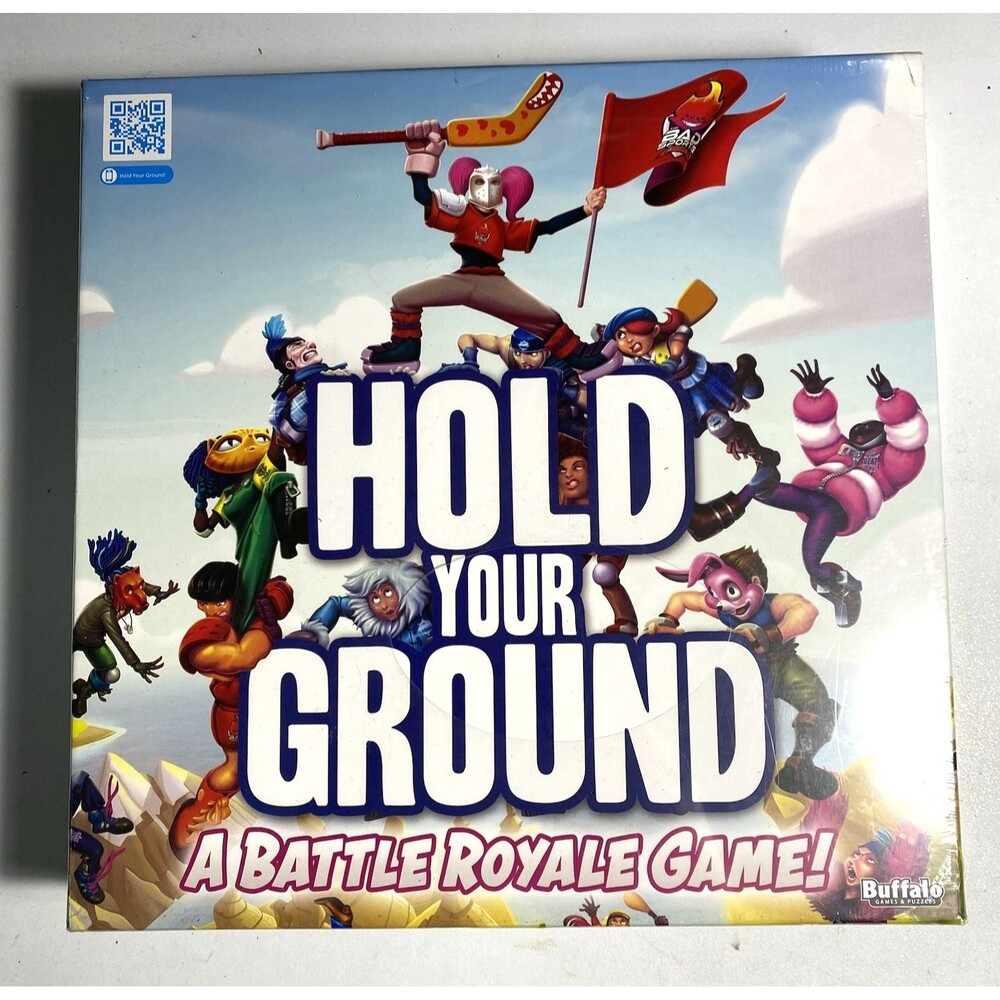 Hold Your Ground A Battle Royale Board Game by Buffalo Games NEW Sealed